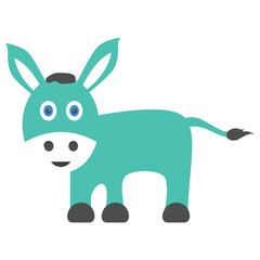 Donkey Vector Icon