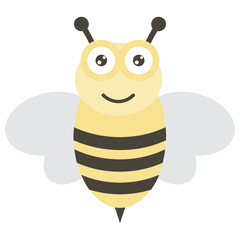 Honey Bee Vector Icon