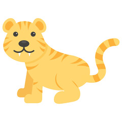 Tiger Vector Icon