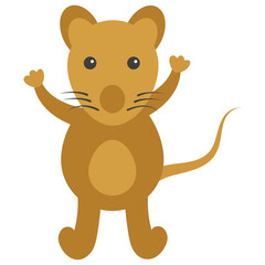 Rat Vector Icon