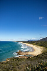 Drone Ocean landscape