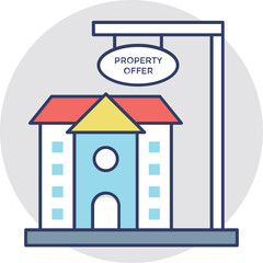 Property Offer Vector Icon