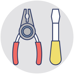Repairing Tools Vector Icon