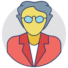 Scientist Vector Icon