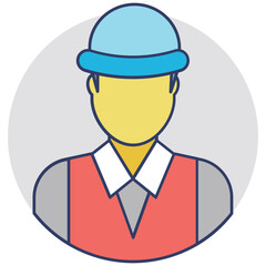 Laborer Vector Icon