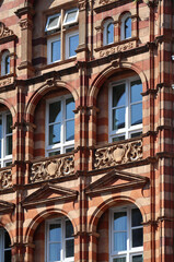 Fototapeta premium Typical London Victorian façade in a wealthy upmarket area of the city