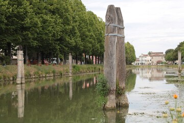 Obraz premium The Brenta Canal in Mira