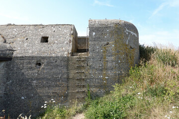 Blockaus du mur de l'atlantique en Normandie