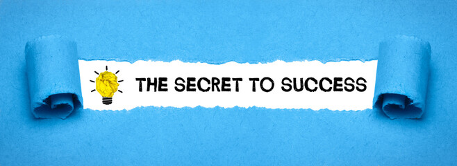 The Secret to Success