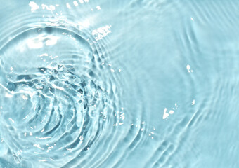 Blue water surface