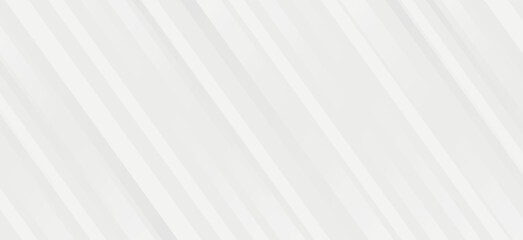 Obraz premium Gray and white diagonal line architecture geometry tech abstract subtle background vector illustration.