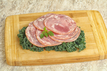 Italian pork salami sausage - Napoli