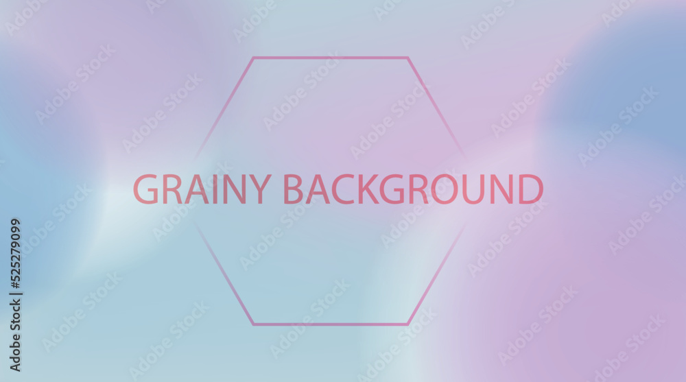 Poster Trendy grainy background with vibrant colors. Pastel gradient background with grainy texture vector design illustration