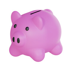 Piggy Bank 3D Icon