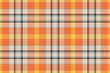 Plaid background, check seamless pattern. Vector fabric texture for textile print, wrapping paper, gift card or wallpaper.