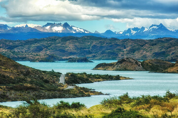 Fototapeta na wymiar Torres Del Paine National Park, Chile, Patagonia, South America