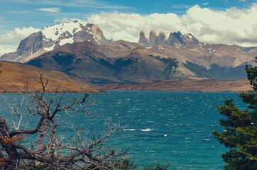 Obraz premium National Park Torres del Paine in southern Chile.