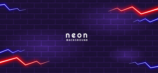 Neon flash background