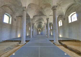 Stables of Castello Sforzesco (Vigevano, Lomellina, Province of Pavia, Lombardy, Italy)