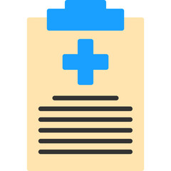 Obraz premium Medical Report Icon