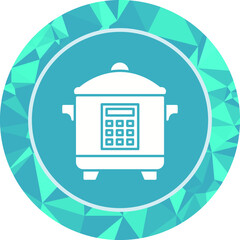 Naklejka premium Cooker Icon