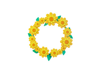 Colorful flowerpots  Icon  isolated 3d render illustration