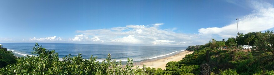 view of the mountains