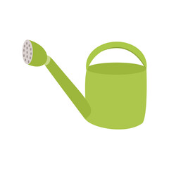 Tools for watering plants. Sprinkler for watering on a white background