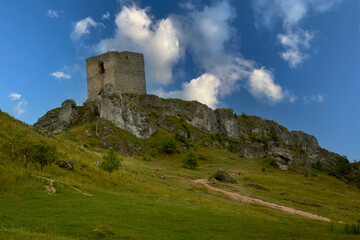 Fototapeta na wymiar Ruins of the castle 