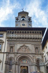 Palace of the Fraternity of the Laity in Grande square in Arezzo, Tuscany, Italy