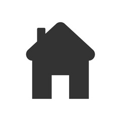 house icon, Vector illustration isolated on white background.