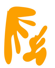 Abstract Shape Organic