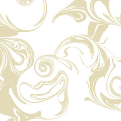 gold marbles abstract pattern, Victorian elegant style.