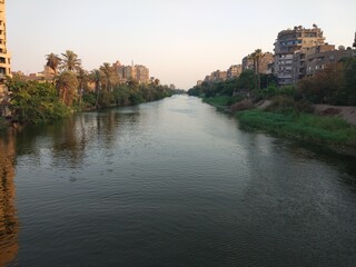 Fototapeta na wymiar The Nile River, Cairo Egypt