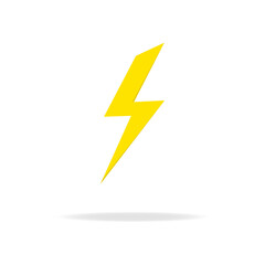 lightning vector sign web design