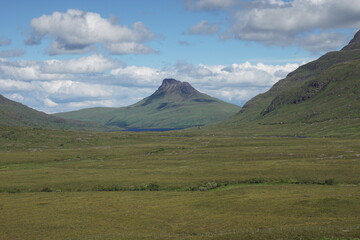 Stac Pollaidh from Loch Cul Dromannan, Ullapool, Scotland