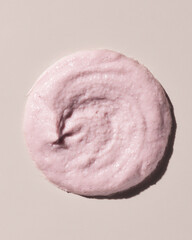 Skincare swatches/ textures