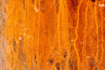 Rusty burnt metal of armored vehicles. metal texture with scratches and cracks