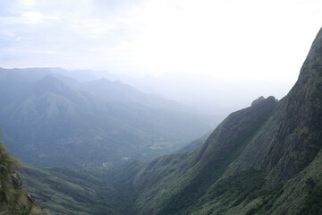 view from the top of mountain