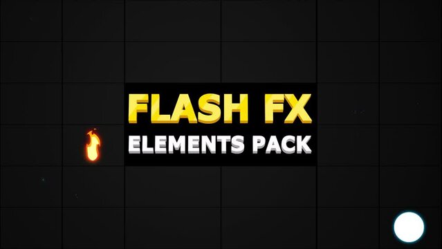 Flash FX Elements 04 Motion Graphics Pack 01 is an awesome pack that includes a collection of cartoon elemental overlays. Full HD resolution with alpha channel.