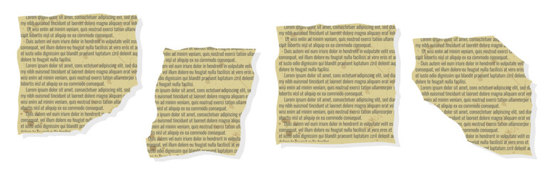 Obraz premium Brown newspaper paper background. Old vintage grunge newspaper paper texture background.