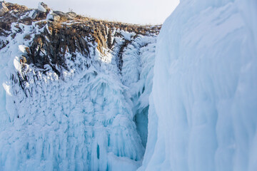 ice, snow, glacier, winter, landscape