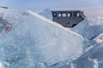 iceland, Ice, winterlake, winter, frozenwater