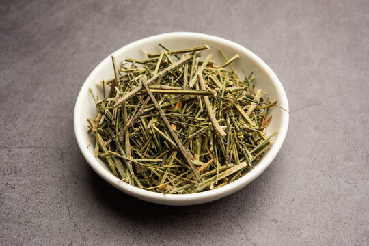Ayurvedic Dry Kiratatikta or Swertia chirata or Gentianaceae herb used in the various treatments