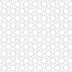 Pattern with gears of gray color, background on the theme of technology