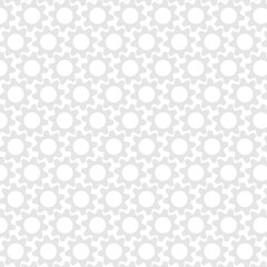 Pattern with gears of gray color, background on the theme of technology
