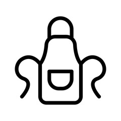 Obraz premium Apron icon template