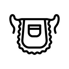 Apron icon template