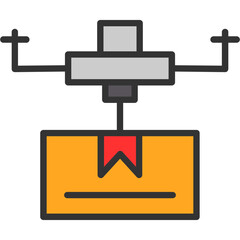 Drone Delivery Icon