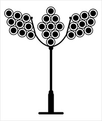 Floodlight Tower Icon M_2208003